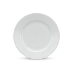 Đĩa tròn Jasmine - trắng 18cm