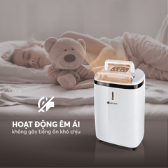 Máy hút ẩm không khí Elmich 20L DE3923