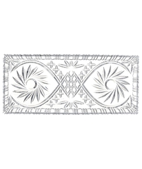Đĩa chữ nhật mài xoáy 40cm
