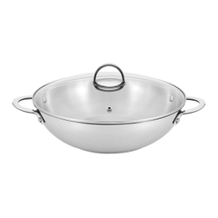 Chảo lẩu inox 5 đáy từ Catania CTP-5324 32cm