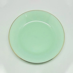 Đĩa sâu Opal Xanh ngọc 22cm - 317CJ