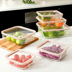 Hộp đựng thực phẩm TT chịu nhiệt Borosilicate Kaiyo