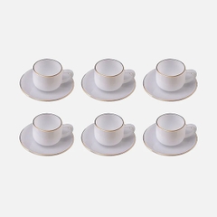 Bộ trà 12 chi tiết Opal Trắng - 606PO