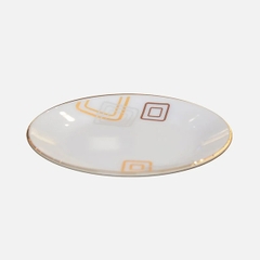Đĩa nông Opal Kẻ vuông 25cm - 571AS