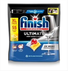 Viên rửa bát Finish Ultimate All in 1 (55 viên)