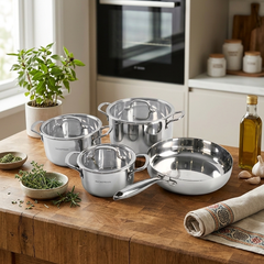 Bộ nồi inox đúc nguyên khối INOXPRAN INP2003