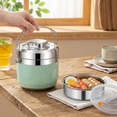 Cặp lồng inox quai đôi