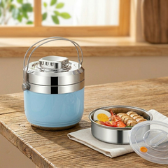 Cặp lồng inox quai đôi