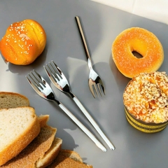 Hộp 5 dĩa trái cây inox 304 La cuisine 15cm