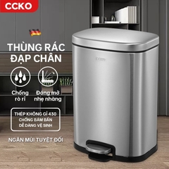 Thùng rác đạp chân inox CCKO CK9938