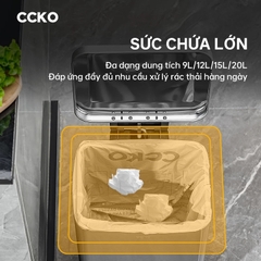 Thùng rác đạp chân inox CCKO 12L CK8860