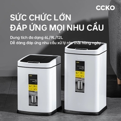 Thùng rác cảm ứng CCKO 9L CK9915
