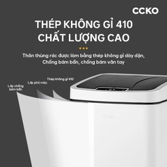 Thùng rác cảm ứng CCKO 9L CK9915