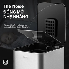Thùng rác đạp chân inox CCKO 12L CK9944