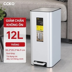 Thùng rác đạp chân inox CCKO 12L CK9944