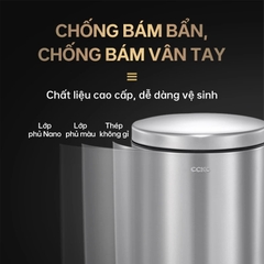 Thùng rác đạp chân inox CCKO CK9937