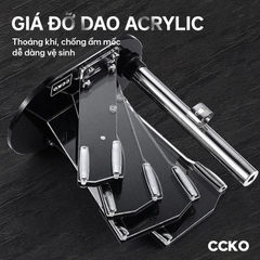 Bộ dao nhà bếp CCKO CK9822