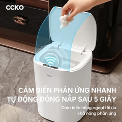 Thùng rác cảm ứng CCKO 14L CK9927