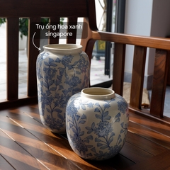Trụ ống hoa xanh singapore