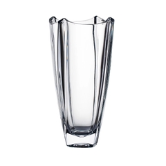 Lọ hoa bom vuông trơn 30cm Crystal Bohemia