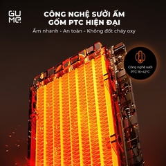 Máy sưởi gốm Gume GM2558