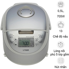 Nồi cơm điện cao tần Tiger JPF-A55W 0.5L