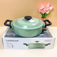 Nồi decor Lock&Lock 24cm màu LDE1244IH KM