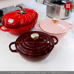 Nồi gang Moos Đức dáng marmite 20cm