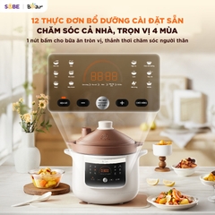 Nồi nấu chậm tử sa 3L Bear ESP-305LP
