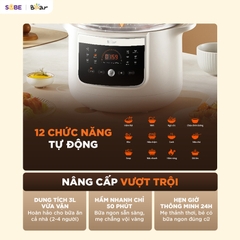 Nồi nấu chậm tử sa 3L Bear ESP-305LP