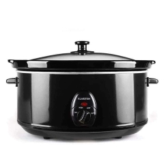 Nồi hầm chậm Klarstein Slow cooker 6.5L đen NH5