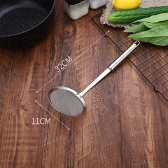 Muỗng lọc dầu thép không gỉ 12*32cm 2246.1