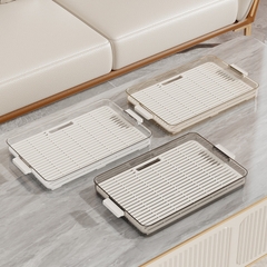 Khay nhựa 2 lớp 36x20cm 2623