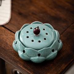 Lư trầm hương gốm L0034