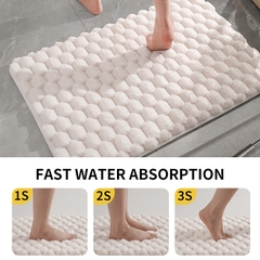 Thảm phòng tắm Cotton đá cuội