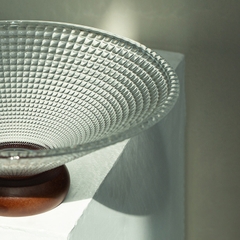 Đĩa thủy tinh đựng trái cây