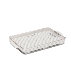 Khay nhựa 2 lớp 36x20cm 2623