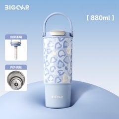Bình giữ nhiệt Bigcar 880ml Titanium