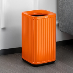 Thùng rác inox không nắp CCKO 10L CK9903 cam