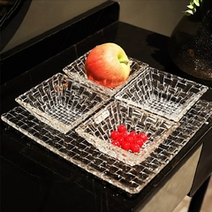 Bộ đĩa trái cây thuỷ tinh