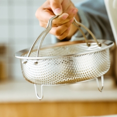 Xửng hấp inox Kaiyo có quai xách
