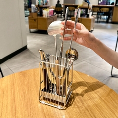 Ống inox đựng đũa