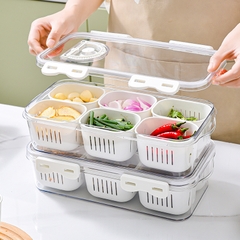 Hộp đựng thực phẩm 6 ngăn 25