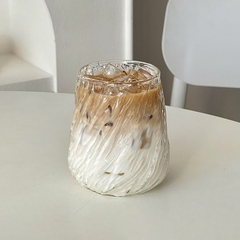 Bộ cốc thủy tinh cao cấp 8763 dáng thấp
