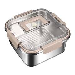 Hộp thực phẩm inox 304-2800ml