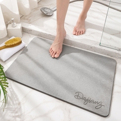 Thảm đá Dajiang 39*60cm - XÁM 2548
