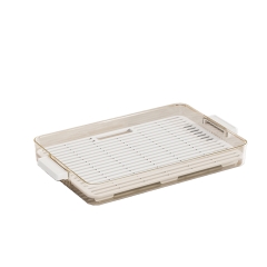 Khay nhựa 2 lớp 36x20cm 2623