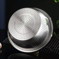 Bộ thau rổ inox 26cm-66
