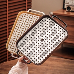 Khay cốc 2 lớp 25*39cm