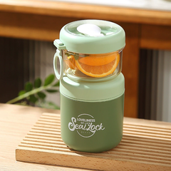Cốc đựng yến mạch, salad inox 304 330+530ml HY6597B